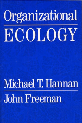 Organizational Ecology P by Hannan, Michael T.