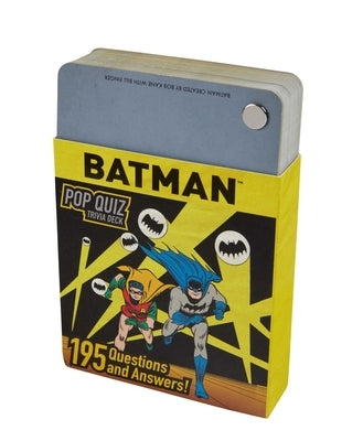 DC Comics: Batman Pop Quiz Trivia Deck by Avila, Mike