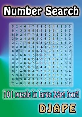 Number Search: 101 puzzle in large 22pt font! by Djape