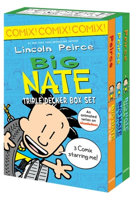 Big Nate: Triple Decker Box Set: Big Nate: What Could Possibly Go Wrong? and Big Nate: Here Goes Nothing, and Big Nate: Genius Mode by Peirce, Lincoln