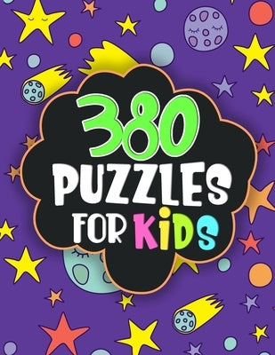 380 puzzles for kids: word Search, sudoku, logic puzzles, math puzzles... fun puzzles for kids age 6,7,8..12, activity workbook to children by Activity, Aelk