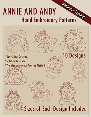 Ann and Andy Hand Embroidery Patterns by White, Bonnie Lynn