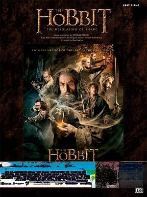 The Hobbit -- The Desolation of Smaug: Easy Piano Selections from the Original Motion Picture Soundtrack by Shore, Howard