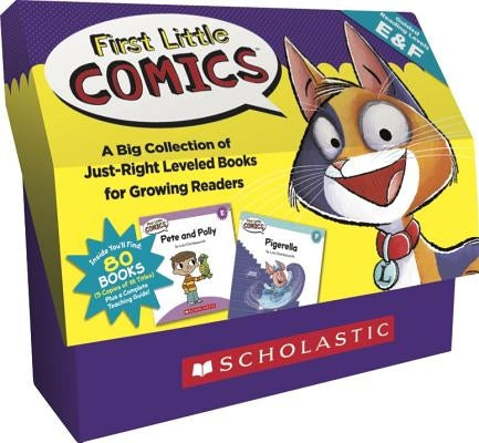 First Little Comics: Guided Reading Levels E & F (Classroom Set): 16 Funny Books That Are Just the Right Level for Growing Readers by Charlesworth, Liza