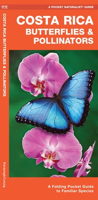 Costa Rica Butterflies & Pollinators: A Folding Pocket Guide to Familiar Species by Kavanagh, James