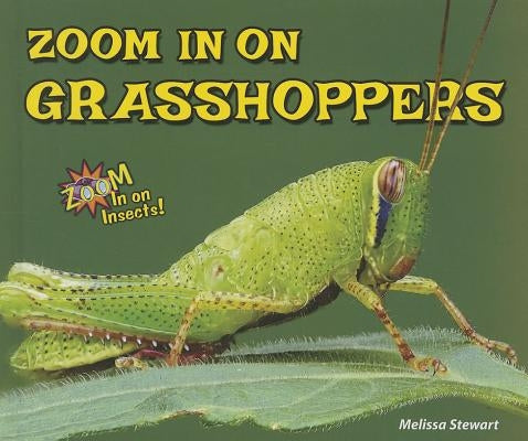 Zoom in on Grasshoppers by Stewart, Melissa