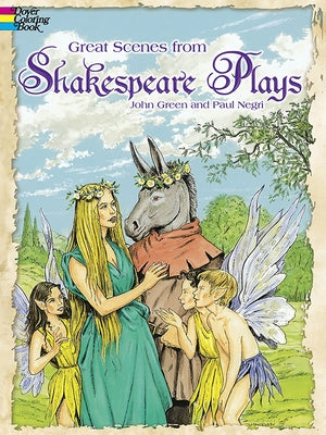 Great Scenes from Shakespeare's Plays Coloring Book by Green, John