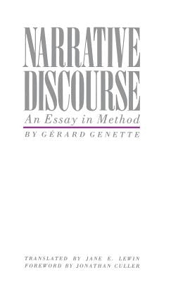 Narrative Discourse by Genette, Gerard