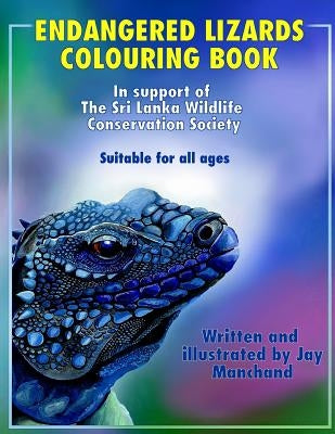 Endangered Lizards Colouring Book by Manchand, Jay